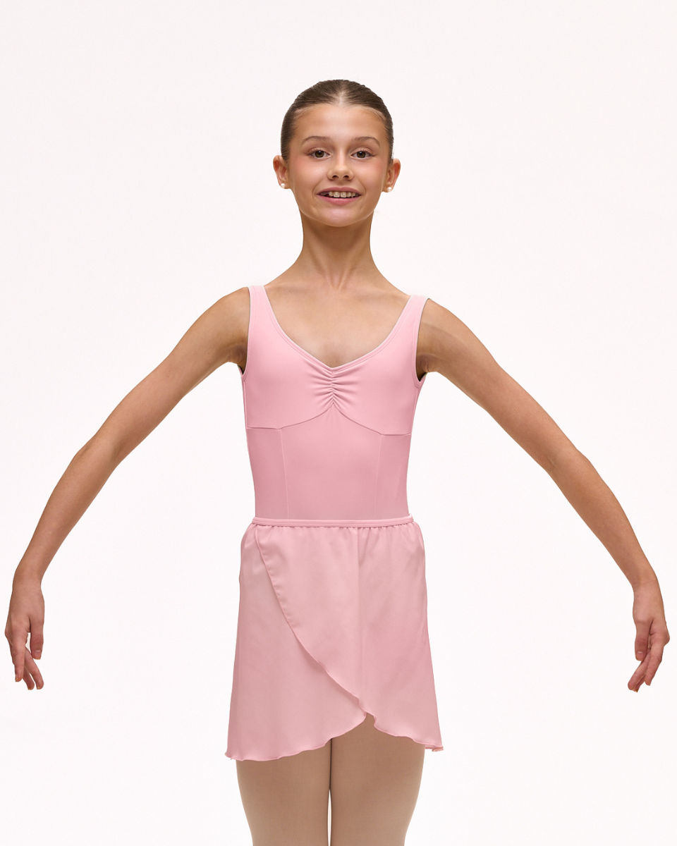 Pre-Primary & Primary Strawberry Pink Pull-On Skirt