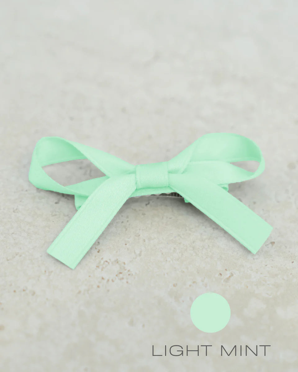 Light Mint Bow