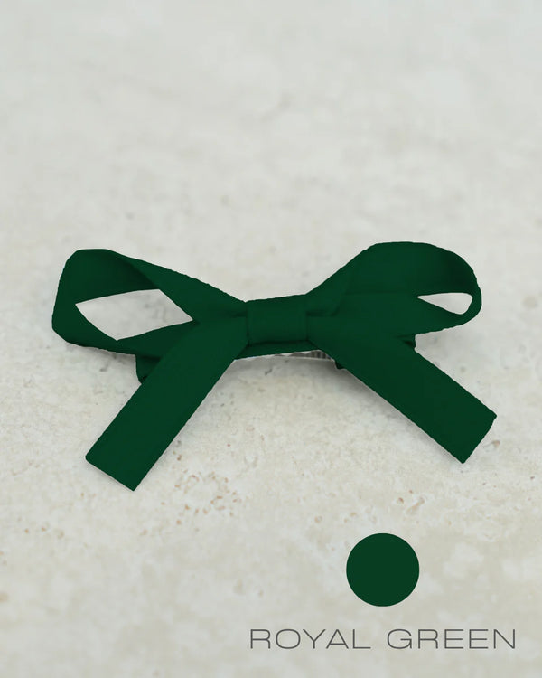 Royal Green Bow